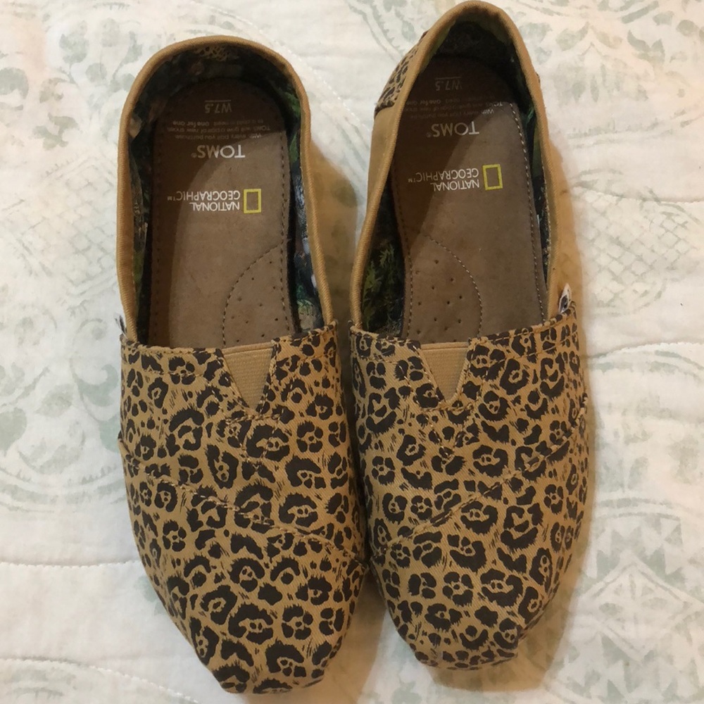Limited edition National Geographic leopard Toms
